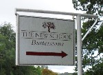Sign for New School Butterstone
