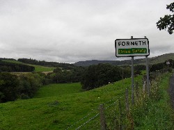 Forneth road sign